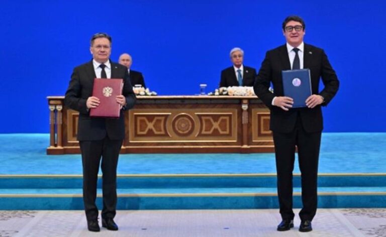 Rosatom e Cazaquistão assinam acordo intergovernamental para construção da usina nuclear de Balkhash