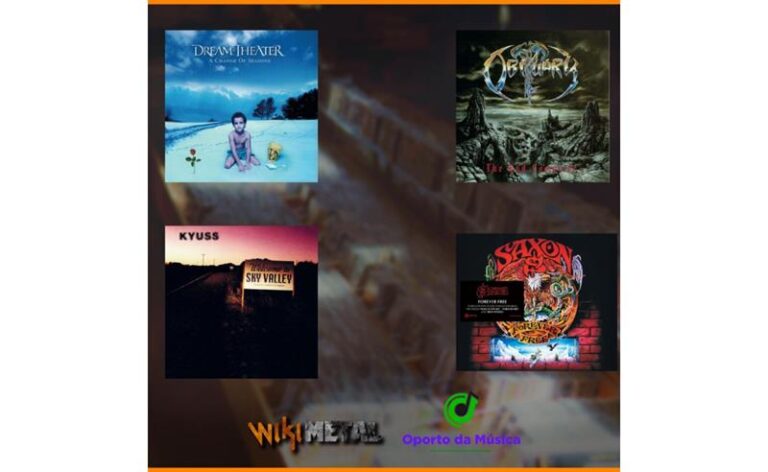 Álbuns do Dream Theater, Obituary, Kyuss e Saxon são disponibilizados em CD