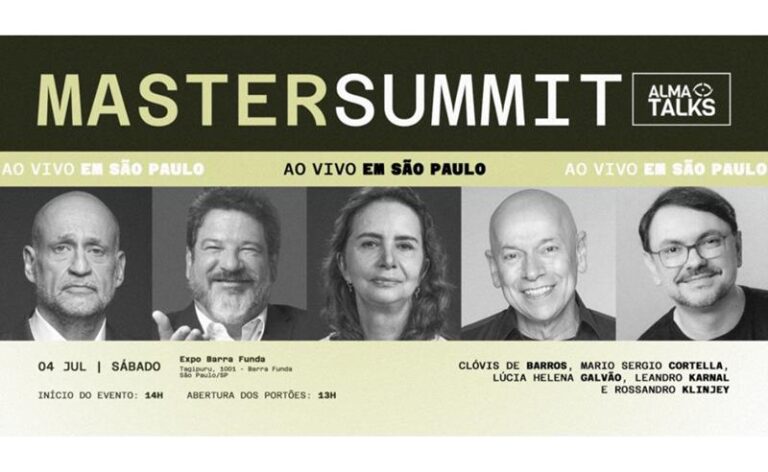 Cortella, Karnal, Clóvis de Barros, Lúcia Helena Galvão e Rossandro Klinjey se reúnem em São Paulo para imersão inédita sobre comportamento humano