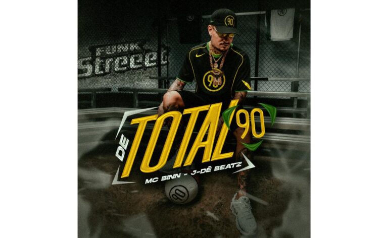 MC Binn lança “De Total 90” e transforma referências do futebol em novo single