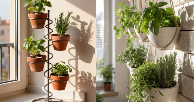 Horta de temperos em apartamento pequeno: como aliar praticidade e decoração