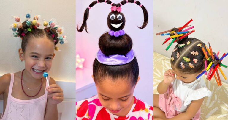 Alternativas criativas para o estilo de cabelo maluco sem uso de tintas